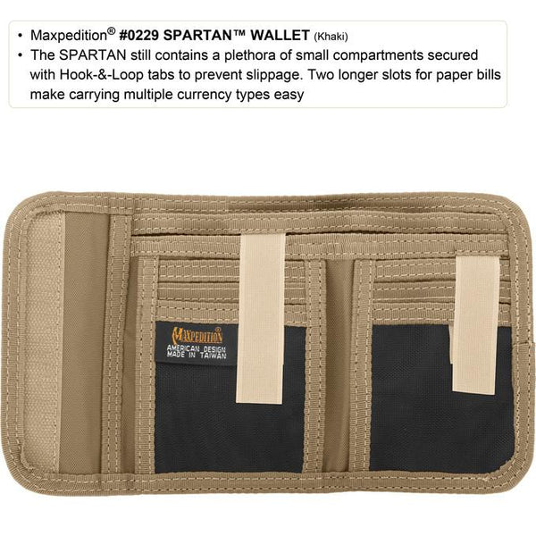 Maxpedition Spartan Wallet (Black)
