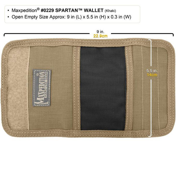 Maxpedition Spartan Wallet (Black)