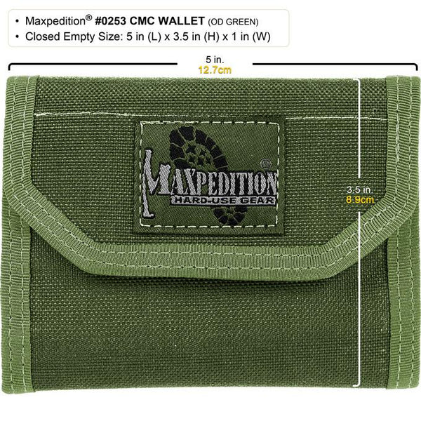 Maxpedition C.M.C. Wallet (OD Green)