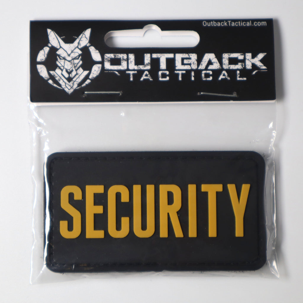 Outback Tactical - SECURITY Patch SMALL-Yellow