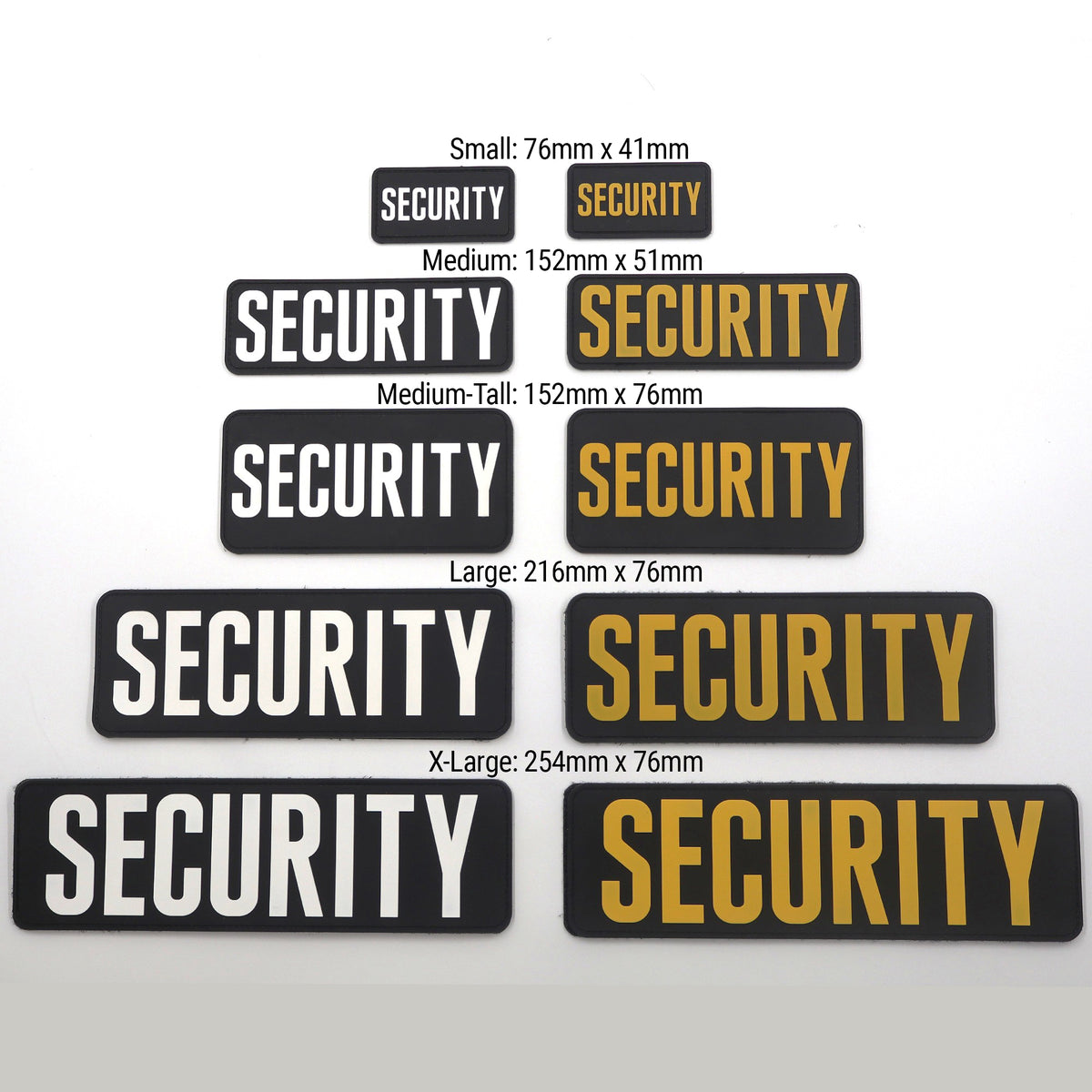 Outback Tactical - SECURITY Patch SMALL-White