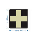 Outback Tactical - First Aid Patch - WHITE CROSS