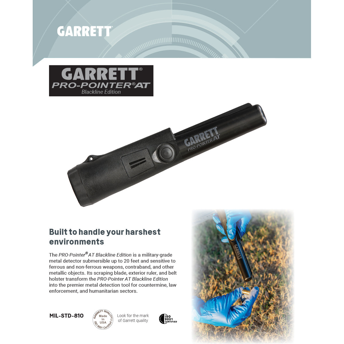 Garrett PRO-Pointer AT Blackline Edition