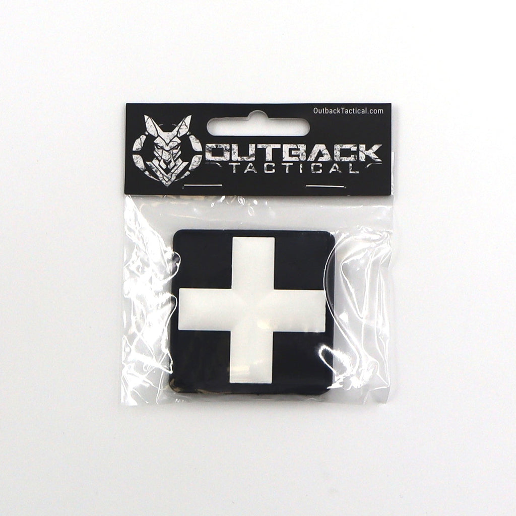 Outback Tactical - First Aid Patch - WHITE CROSS