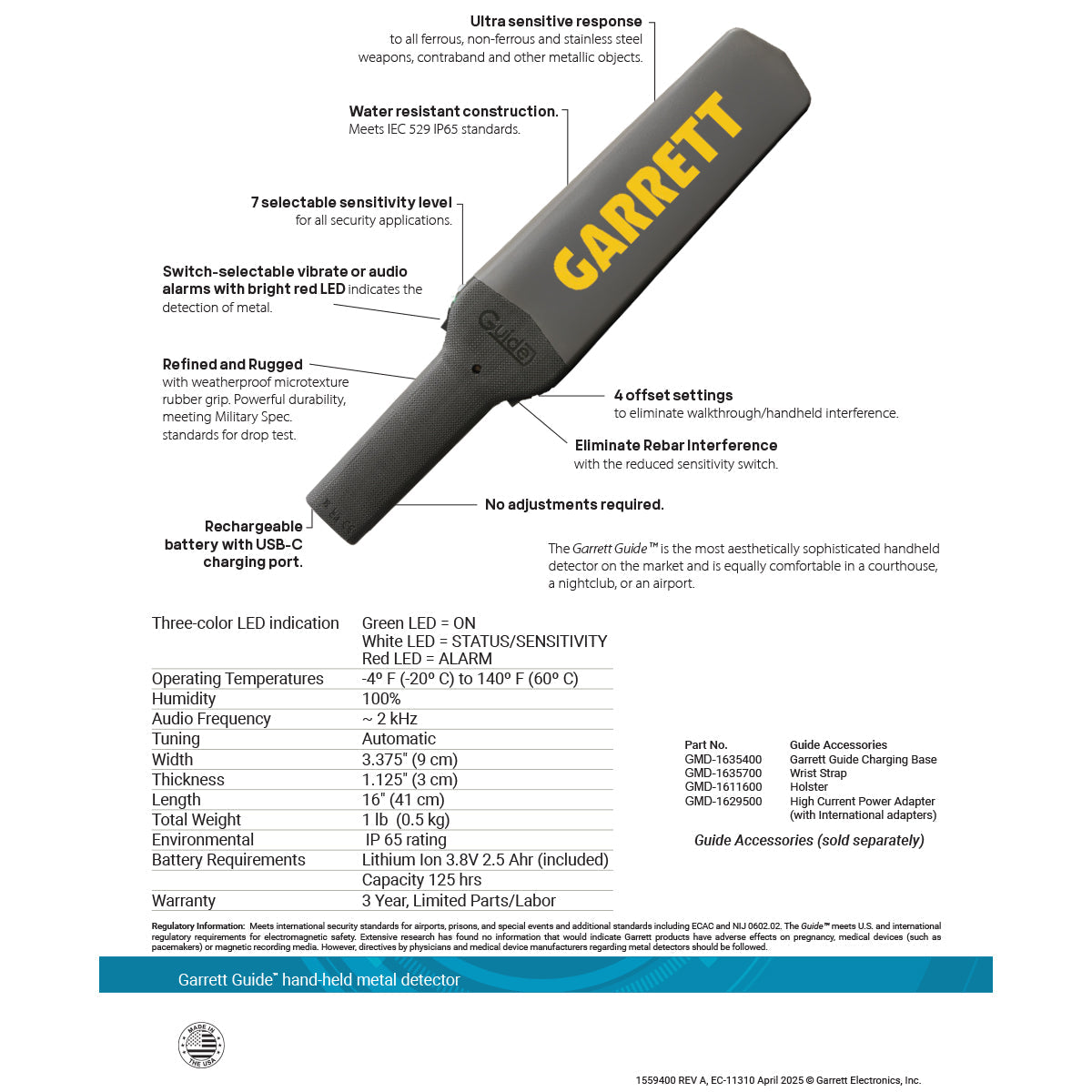 Garrett Guide