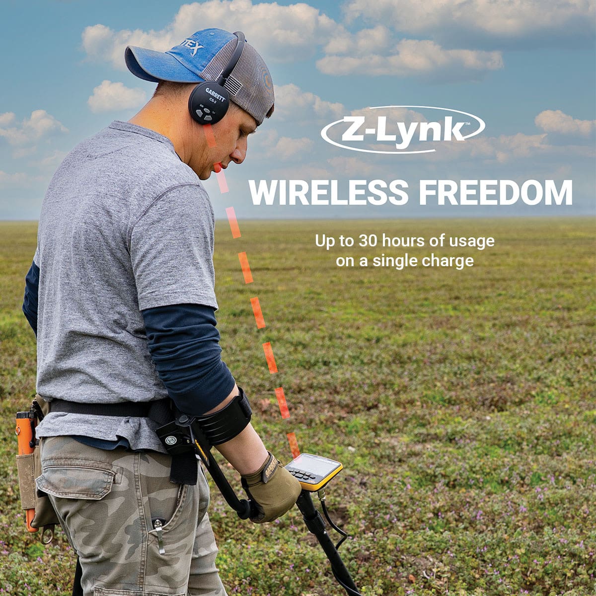 Garrett CS-3 Wireless Headphones