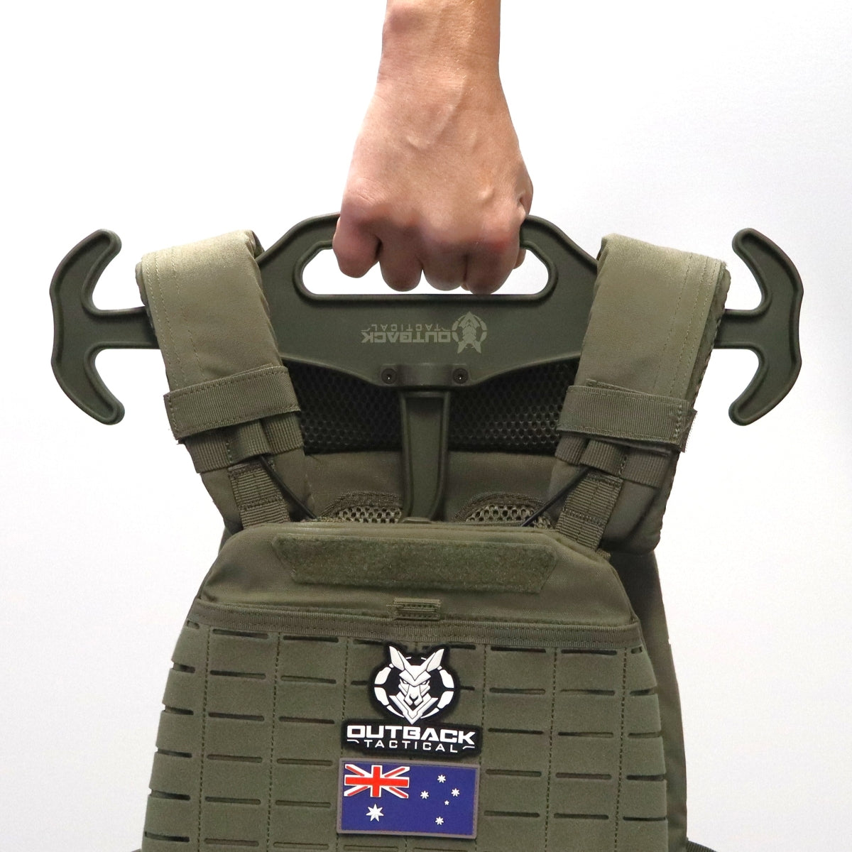 Outback Tactical Rotating Tactical Hanger – OD GREEN