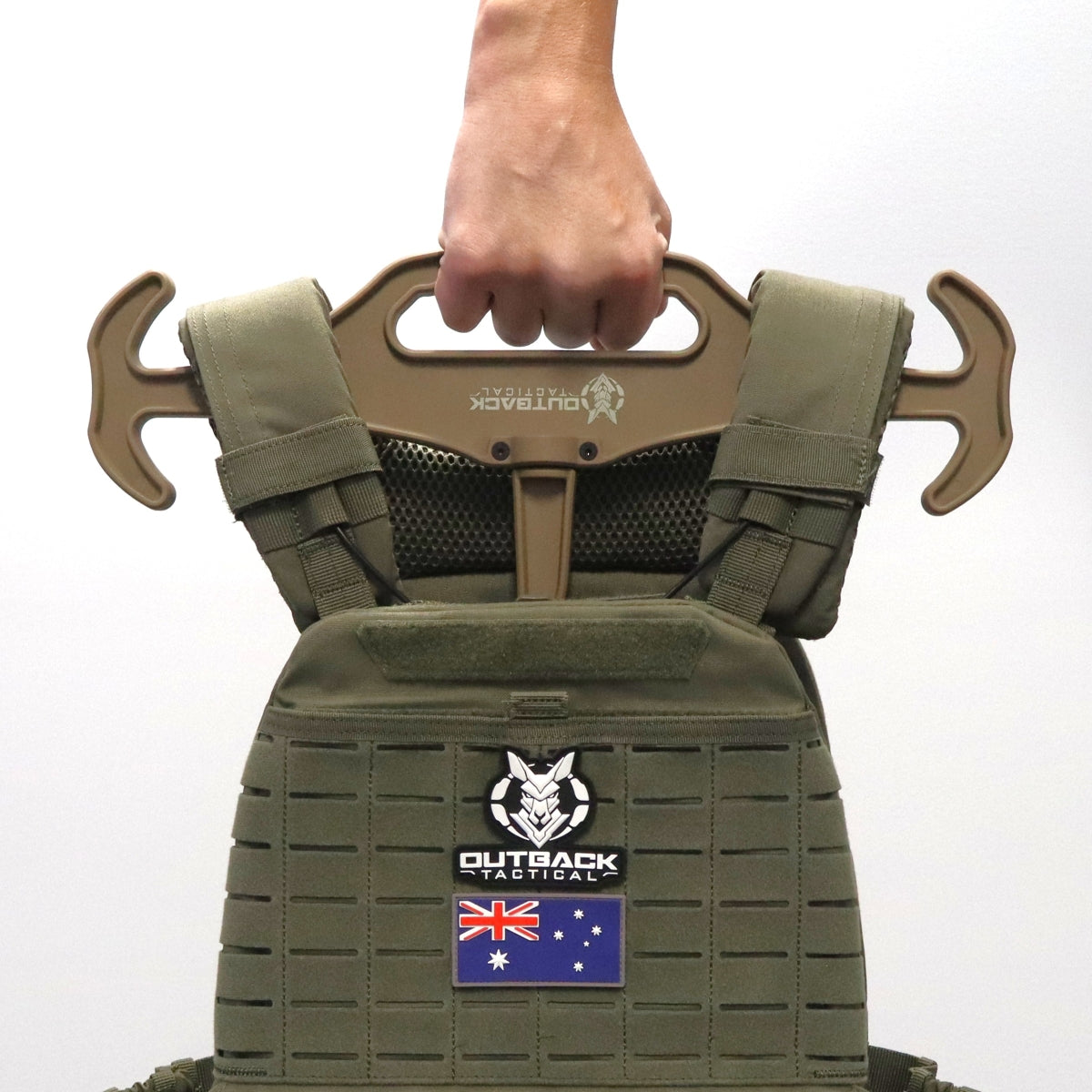 Outback Tactical Rotating Tactical Hanger – TAN