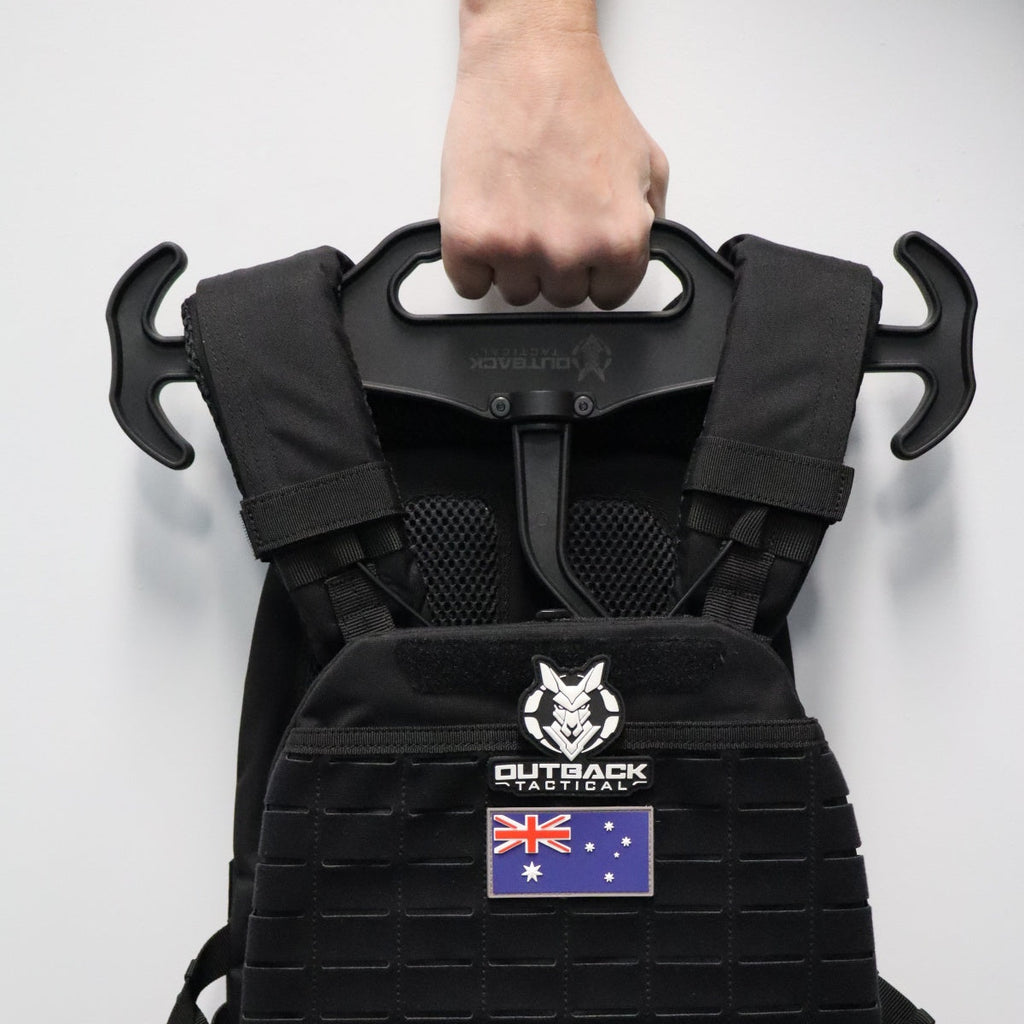 Outback Tactical Rotating Tactical Hanger – BLACK
