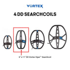 VORTEX 6"x 11" VIPER DD Searchcoil