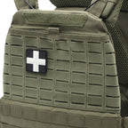 Outback Tactical - First Aid Patch - WHITE CROSS