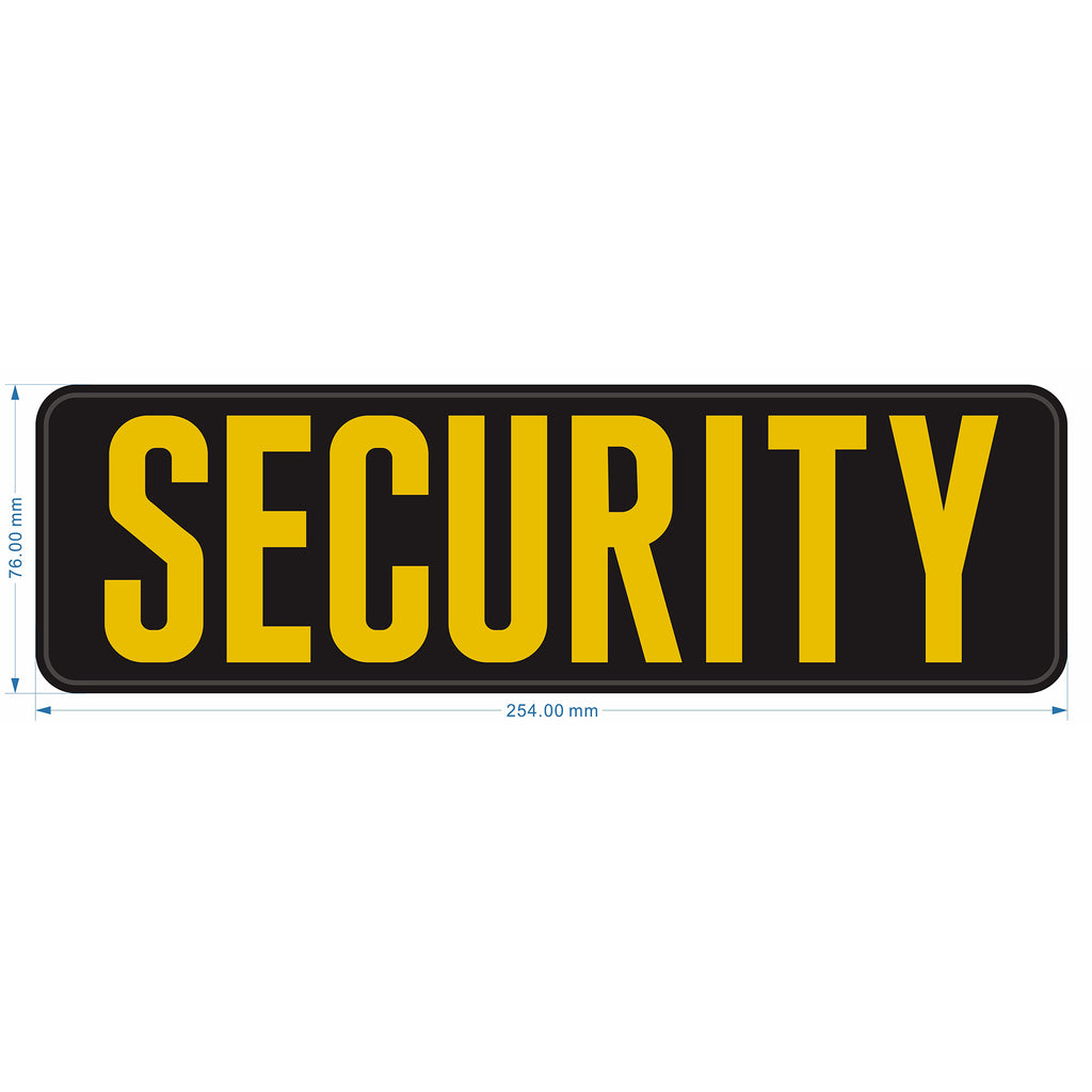 Outback Tactical - SECURITY Patch X-LARGE-Yellow