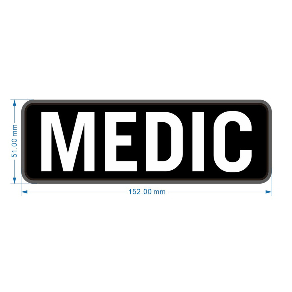 Outback Tactical - MEDIC Patch MEDIUM-White