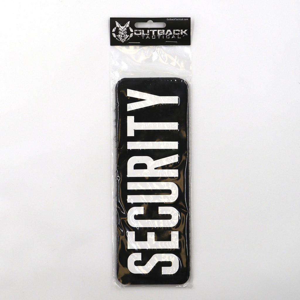 Outback Tactical - SECURITY Patch LARGE-White