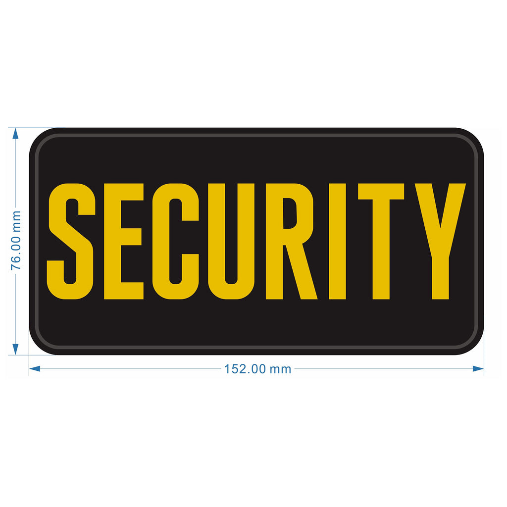 Outback Tactical - SECURITY Patch MED/TALL-Yellow
