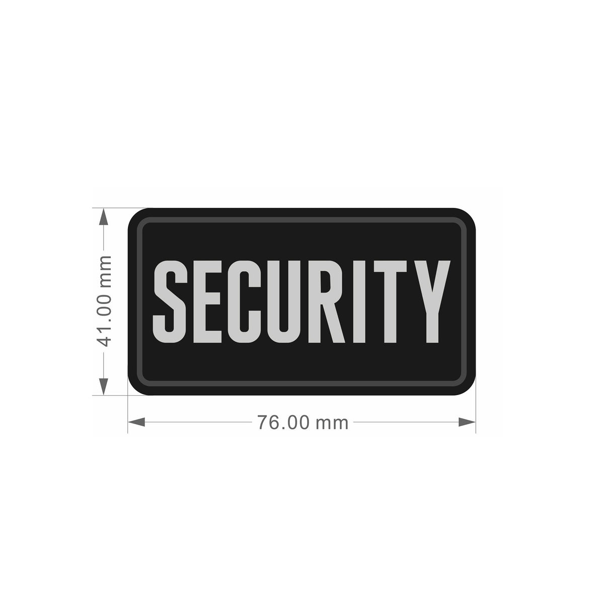 Outback Tactical - SECURITY Patch SMALL-White