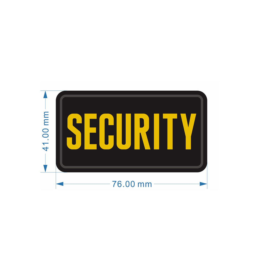 Outback Tactical - SECURITY Patch SMALL-Yellow