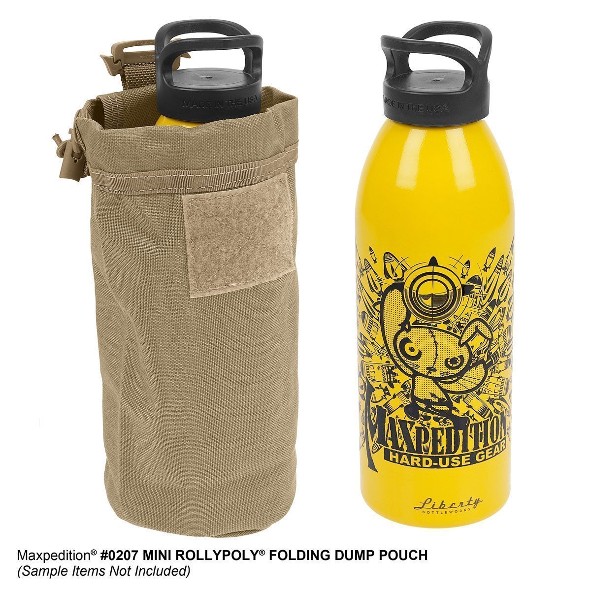 Maxpedition Mini Rollypoly Folding Dump Pouch (OD Green)