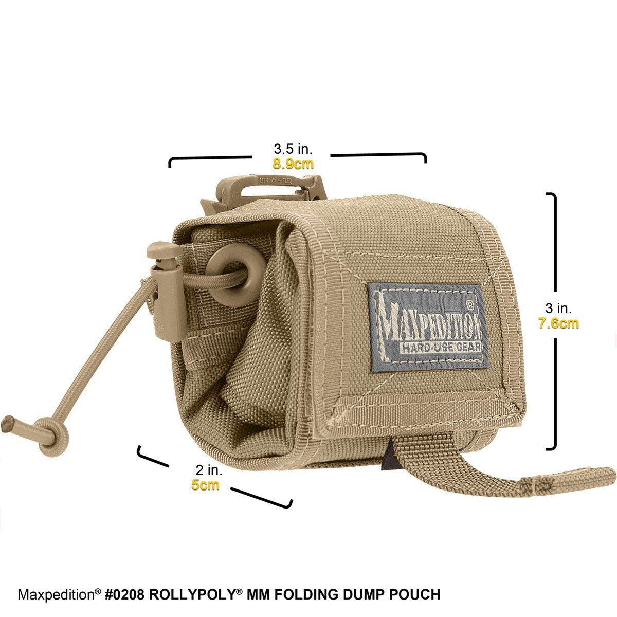 Maxpedition Rollypoly MM Folding Dump Pouch Foliage Green