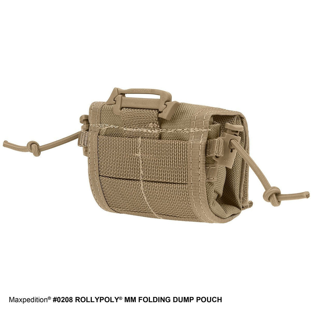 Maxpedition Rollypoly MM Folding Dump Pouch Khaki
