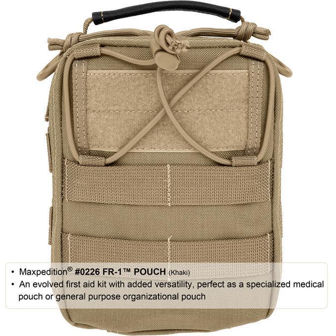 Maxpedition FR-1 Medical Pouch Khaki - Foliage