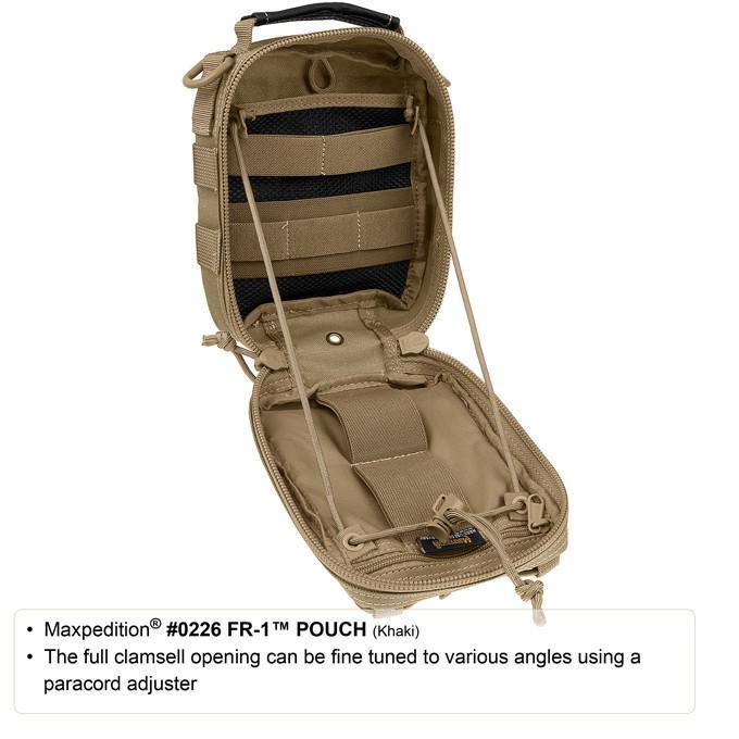 Maxpedition FR-1 Medical Pouch (Fire/EMS Red)
