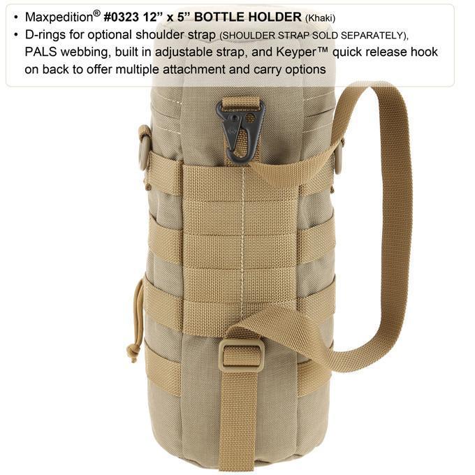 Maxpedition 12" x 5" Bottle Holder (Foliage Green)