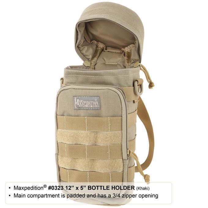 Maxpedition 12" x 5" Bottle Holder (Foliage Green)