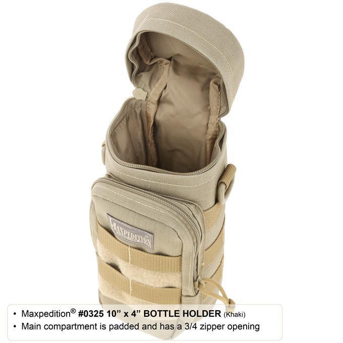 Maxpedition 10" x 4" Bottle Holder (Foliage Green)