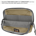 Maxpedition Hook & Loop 5" x 7" Zipper Pocket - Khaki-Foliage