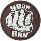 Maxpedition Bro Fist Morale Patch (Glow)
