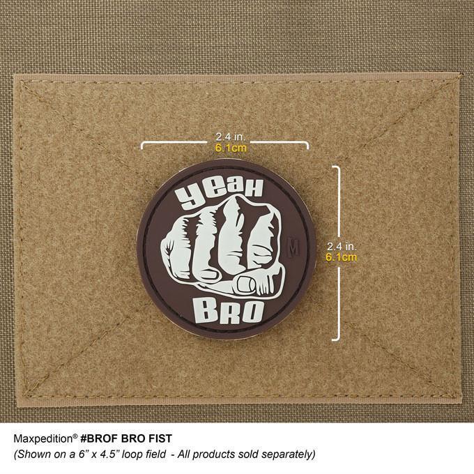 Maxpedition Bro Fist Morale Patch (Glow)