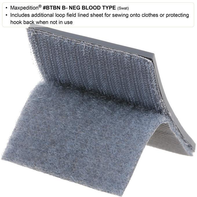 Maxpedition B- Blood Type Morale Patch (Arid)