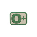Maxpedition O+ Blood Type Morale Patch (Arid)