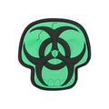 Maxpedition Biohazard Skull Morale Patch (Glow)