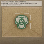 Maxpedition Biohazard Skull Morale Patch (Swat)