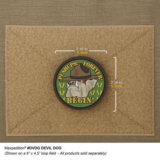 Maxpedition Devil Dog Morale Patch (Arid)