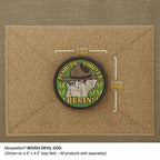 Maxpedition Devil Dog Morale Patch (Arid)
