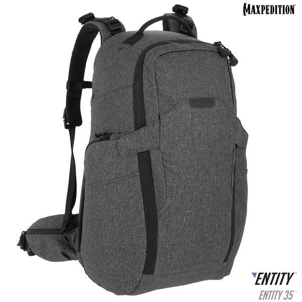 Maxpedition Entity 35 CCW-Enabled Laptop Backpack 35L-Charcoal