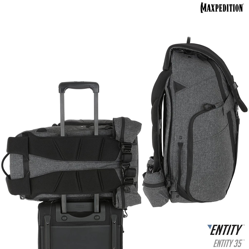 Maxpedition Entity 35 CCW-Enabled Laptop Backpack 35L-Charcoal