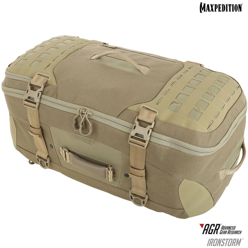 Maxpedition Ironstorm Adventure Travel Bag 62L (Black)