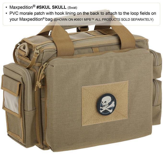 Maxpedition  Skull Morale Patch SWAT