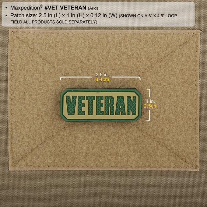 Maxpedition Veteran Morale Patch SWAT