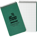 Modestone A13 Top Spiral Notepad 76x130mm- 50 sheets - GREEN