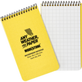 Modestone A14 Top Spiral Notepad 76x130mm- 50 sheets - YELLOW