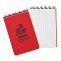 Modestone A35 Top Spiral Notepad 96x148mm- 50 sheets - RED