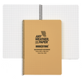 Modestone C52 Side Spiral Notepad A5 148x210mm - 50 sheets - TAN
