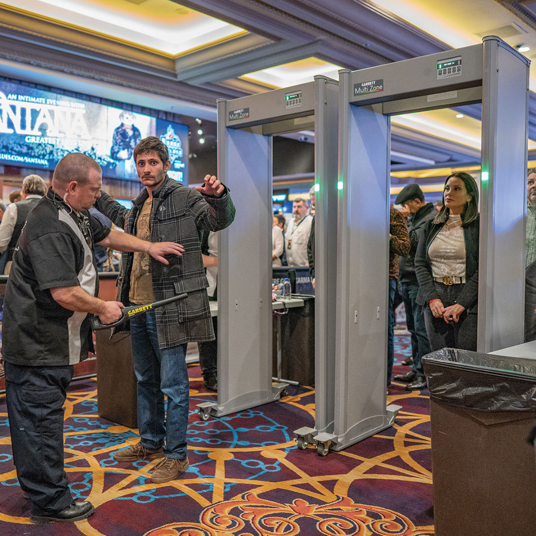 Multi-Zone Walk-Through Metal Detector