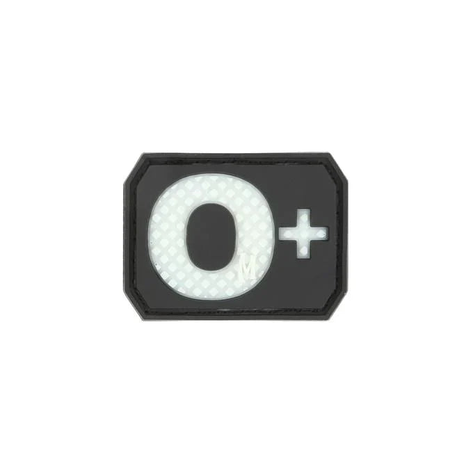 Maxpedition O+ Blood Type Morale Patch (Glow)